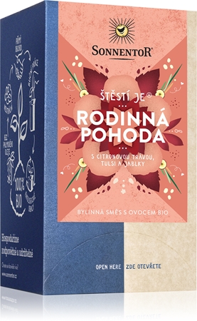 SONNENTOR Štěstí je® rodinná pohoda BIO bylinný čaj