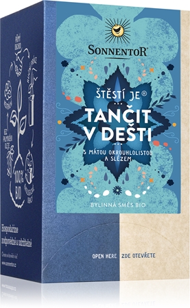 SONNENTOR Štěstí je® tančit v dešti BIO bylinný čaj