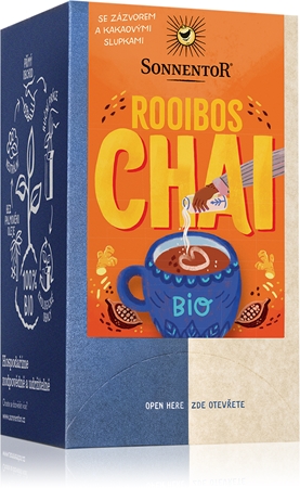 SONNENTOR Chai Rooibos porcovaný čaj