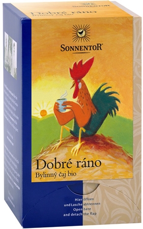 SONNENTOR Dobré ráno BIO bylinný čaj porcovaný