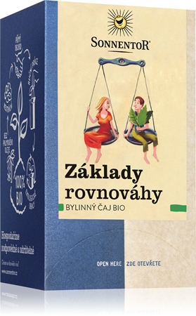 SONNENTOR Základy rovnováhy BIO bylinný čaj dvoukomorový sáček