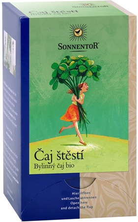 SONNENTOR Čaj štěstí BIO bylinný čaj dvoukomorový sáček