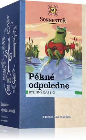 SONNENTOR Pěkné odpoledne
BIO bylinný čaj dvoukomorový sáček