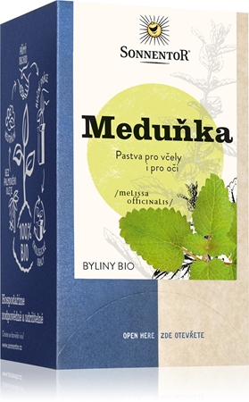 SONNENTOR Meduňka BIO bylinný čaj dvoukomorový sáček