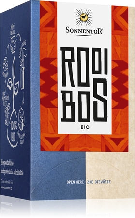 SONNENTOR Rooibos Natur BIO čaj dvojkomorové vrecúško