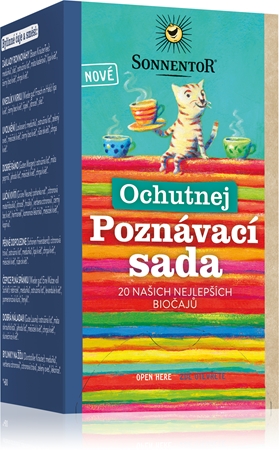 SONNENTOR Ochutnej poznávací sada BIO čaj v BIO kvalitě