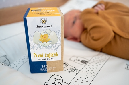 SONNENTOR První čajíček BIO bylinný čaj dvoukomorový sáček
