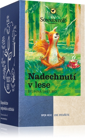 SONNENTOR Nadechnutí v lese BIO bylinný čaj dvoukomorový sáček