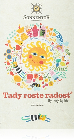 SONNENTOR Tady roste radost bylinný čaj v BIO kvalitě