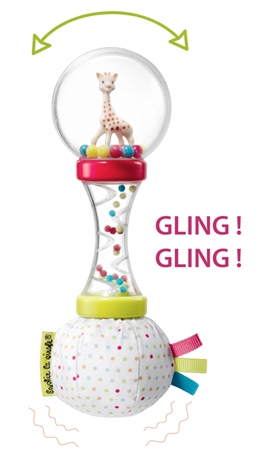 Sophie La Girafe Vulli Soft Maracas Rattle grzechotka