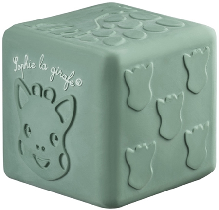 Sophie La Girafe Vulli Textured Cube dado con texturas