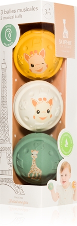 Sophie La Girafe Vulli Musical Balls balles sensorielles douces