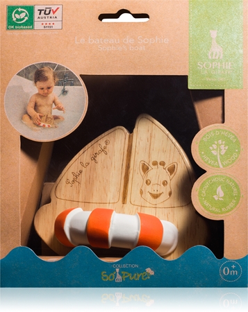 Sophie La Girafe Vulli Boat bath toy with teether