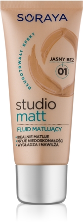 Soraya Studio Matt podkład matujący z witaminą E
