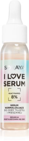 Soraya I Love Serum fluido normalizante para reduzir a produção de sebo