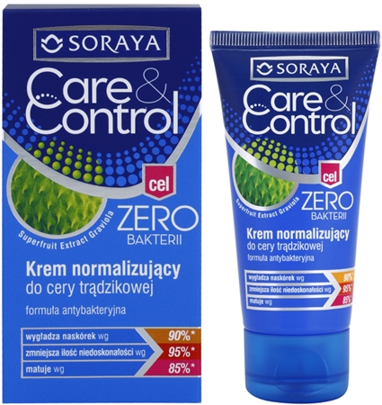 Soraya Care & Control creme antibacteriano para pele com imperfeições