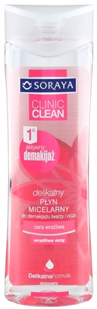 Soraya Clinic Clean Micellar Water For Sensitive Skin And Eyes