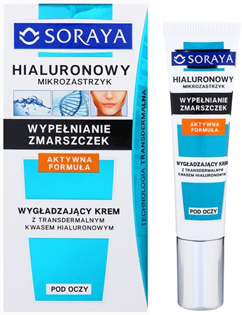 Soraya Hyaluronic Microinjection crema antirughe contorno occhi con acido ialuronico