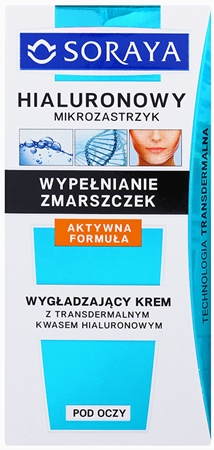 Soraya Hyaluronic Microinjection crema antirughe contorno occhi con acido ialuronico