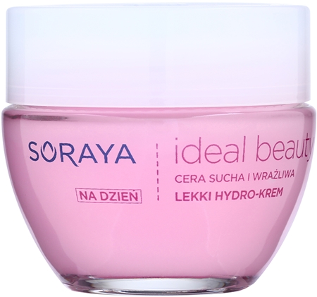 Soraya Ideal Beauty lekki krem nawilżający do skóry suchej i wrażliwej