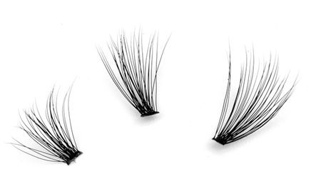 SOSU Cosmetics One Of A Kind Knotless Individual Cluster Lashes 8 mm, 10 mm, 12 mm