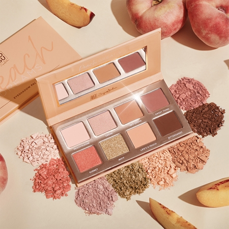 SOSU Cosmetics Peach Dreams Palette mit Lidschatten in 8 Farben
