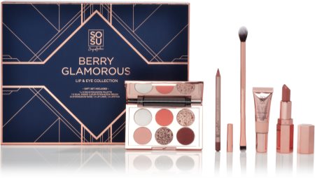 SOSU by Suzanne Jackson Limited Edition Berry Glamorous coffret cadeau (pour un look parfait)