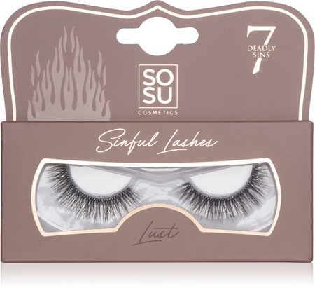 SOSU Cosmetics 7 Deadly Sins Lashes pestanas falsas