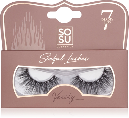 SOSU Cosmetics 7 Deadly Sins Lashes umetne trepalnice