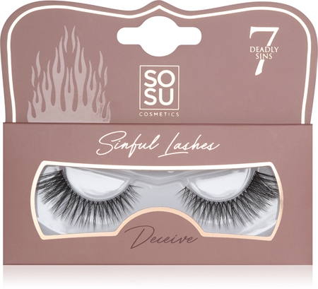 SOSU Cosmetics 7 Deadly Sins Lashes pestanas falsas