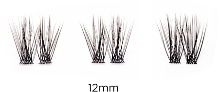SOSU Cosmetics Hidden Agenda Undetectable Lashes trsové nalepovací řasy bez uzlíku