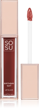 SOSU Cosmetics Satin Lip Glaze Niisutav huuleläige