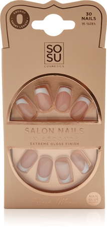 SOSU Cosmetics Salon Nails French Mani kunstige negle