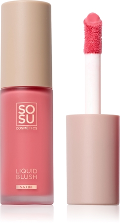 SOSU Cosmetics Liquid Blush Satin blush liquide