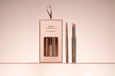 SOSU Cosmetics Lip Luxe Duo Geschenkset für Lippen Farbton Nude