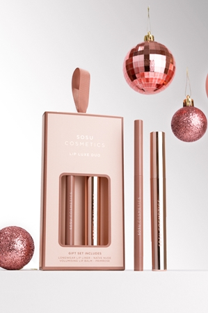 SOSU Cosmetics Lip Luxe Duo Geschenkset für Lippen Farbton Pink