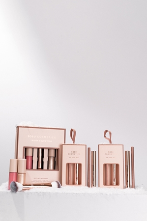 SOSU Cosmetics Lip Luxe Duo Geschenkset für Lippen Farbton Pink