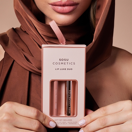 SOSU Cosmetics Lip Luxe Duo Geschenkset für Lippen Farbton Pink