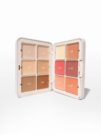 SOSU Cosmetics Complete Canvas Complexion Palette мультифункціональна палетка для обличчя