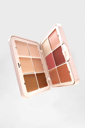 SOSU Cosmetics Complete Canvas Complexion Palette мультифункціональна палетка для обличчя