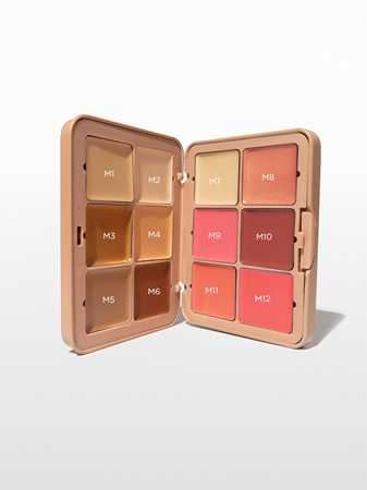 SOSU Cosmetics Complete Canvas Complexion Palette palette multifonctionnelle visage