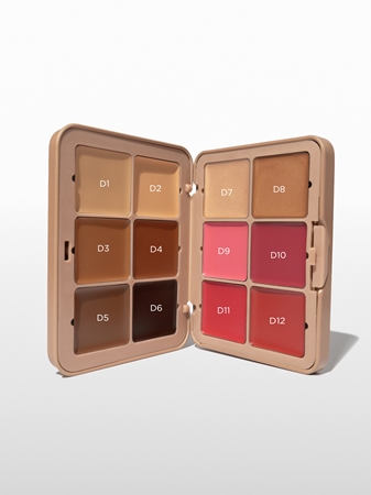 SOSU Cosmetics Complete Canvas Complexion Palette multifunkcionalna paleta za lice