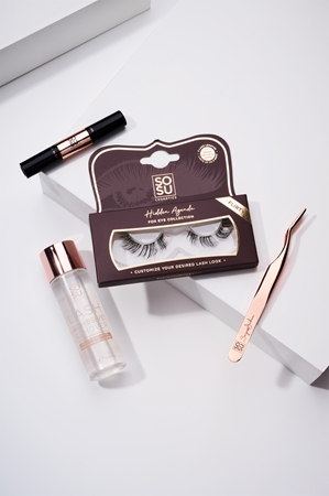 SOSU Cosmetics Hidden Agenda Fox Eye Collection False Eyelashes