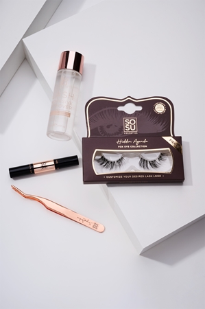 SOSU Cosmetics Hidden Agenda Fox Eye Collection False Eyelashes