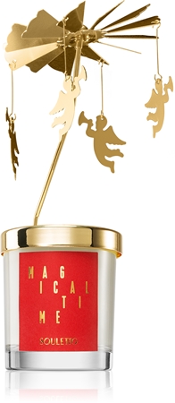 Souletto Magical Time Vanilla & Orange scented candle carousel