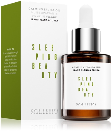 Souletto Ylang Ylang & Tonka Calming Facial Oil Närande ansiktsolja Närande för natten