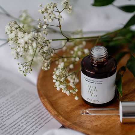 Souletto Ylang Ylang & Tonka Calming Facial Oil Närande ansiktsolja Närande för natten