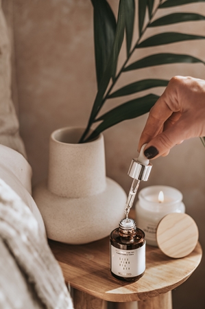 Souletto Ylang Ylang & Tonka Calming Facial Oil Närande ansiktsolja Närande för natten