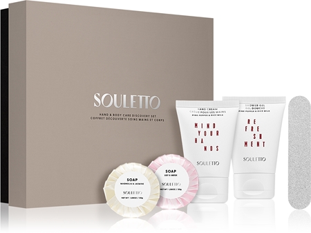 Souletto Hand & Body Care Discovery Set set cadou pentru maini si corp