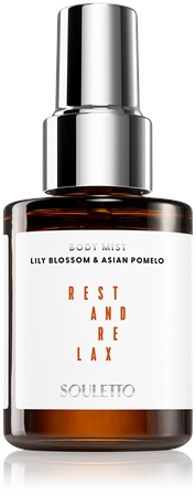 Souletto Lily Blossom & Asian Pomelo Body Mist spray corpo per un sonno tranquillo
